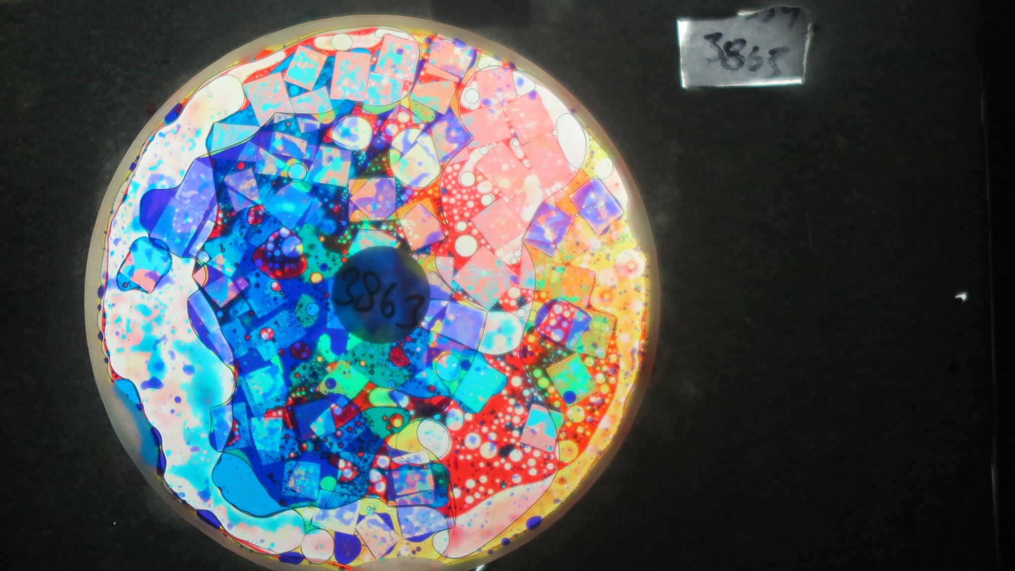 BV3863 bubble vision oil wheel